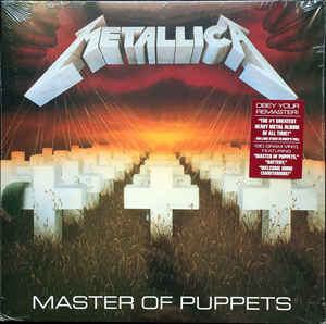Metallica ‎– Master Of Puppets   Vinyl, LP, Album, Remastered  180g