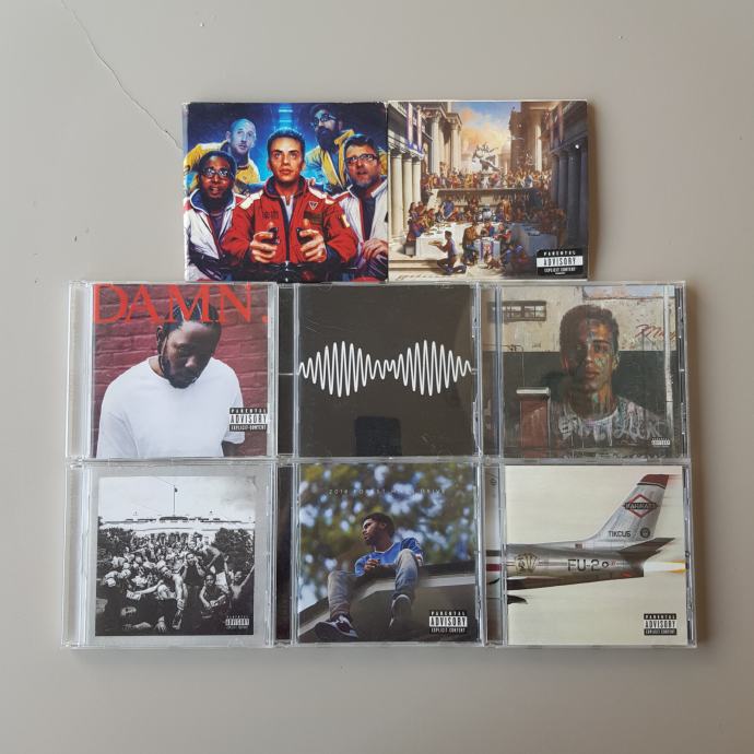 Rap albumi - 5€/CD