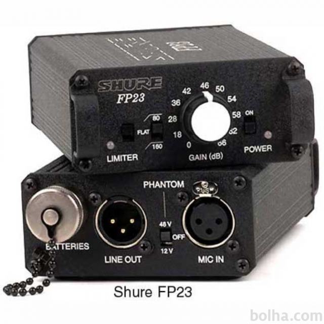 SHURE FP 23 mikrofonski predojačevalnik