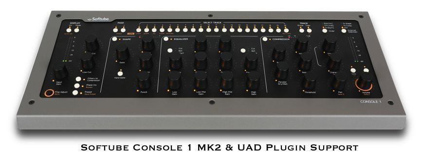 Softube Console 1 MKII Controller Per Mixaggio - Con SSL 4000 E Included