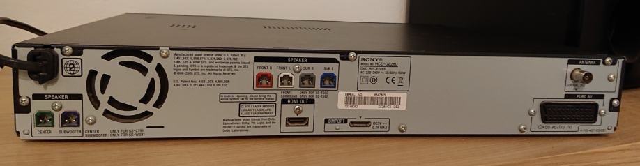 Sony Dav Dz 280 5.1 Heimkinosystem Test SONY dav dz280 5.1 sistem DVD