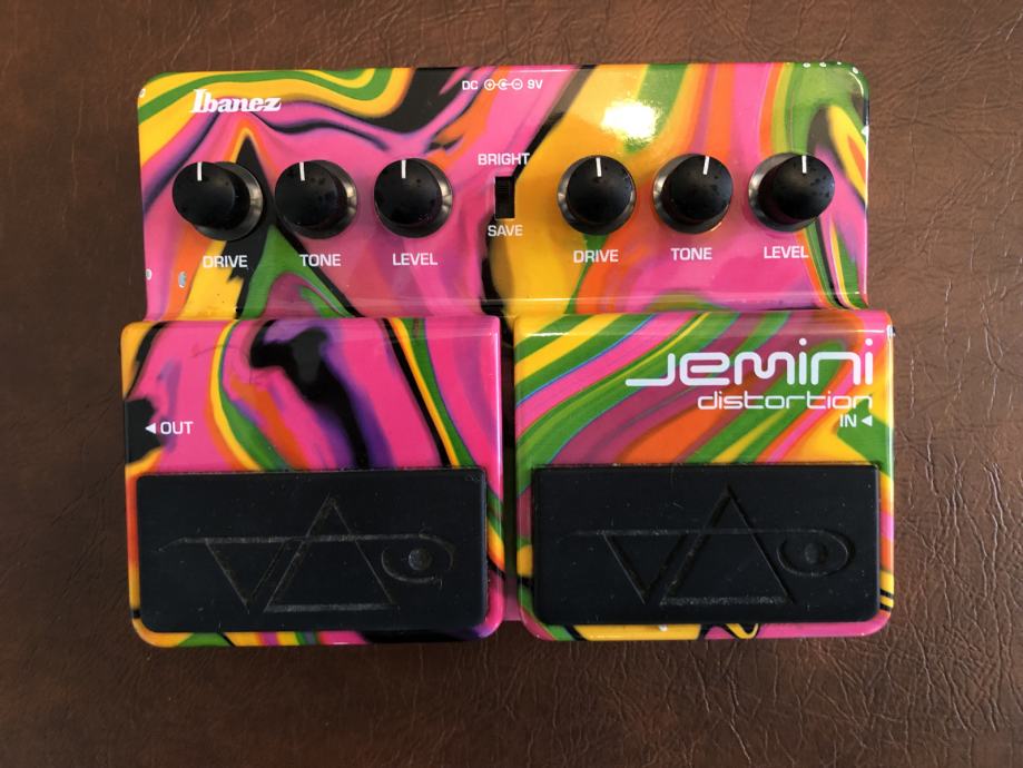 Steve Vai Ibanez JEMINI Distortion kitarski efekt pedal
