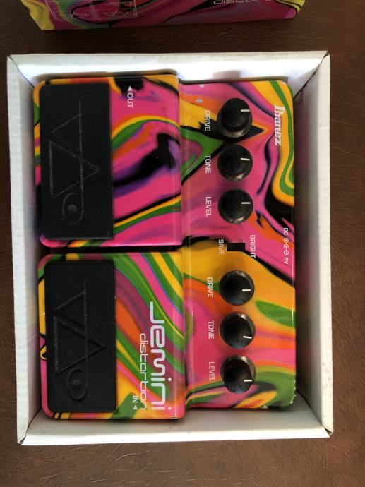 Steve Vai Ibanez JEMINI Distortion kitarski efekt pedal