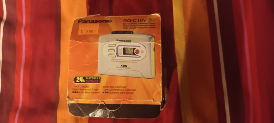 Vintage 1990s Panasonic Technics RQ-E10V Walkman