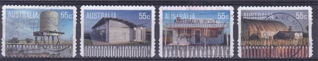 AVSTRALIJA 2009 - Pokrajine samolepilne žigosane znamke