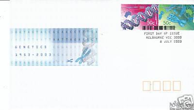 FDC AVSTRALIJA 2003 - Genetika