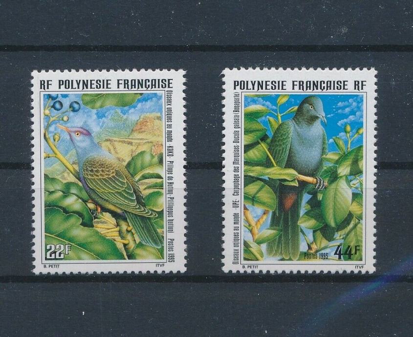 Polinezija 1995, ptice serija MNH**