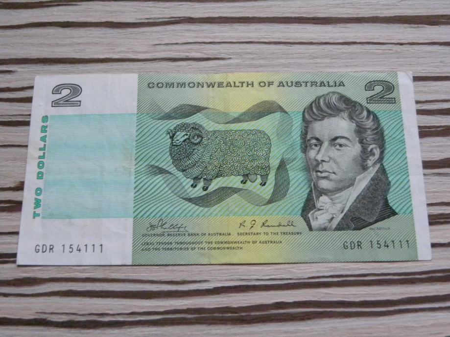 Avstralija 2 dollars
