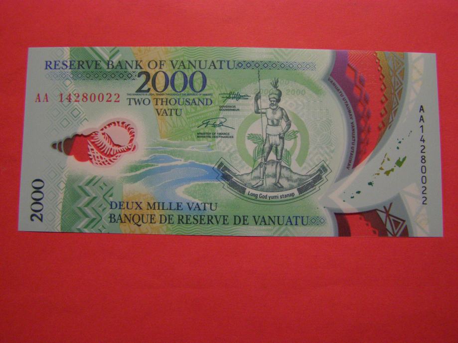 VANUATU 2014 - 2000 VATU - PRODAM