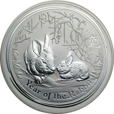 1 kg srebrnik 999/1000 - Lunar II Year of the Rabbit 2011