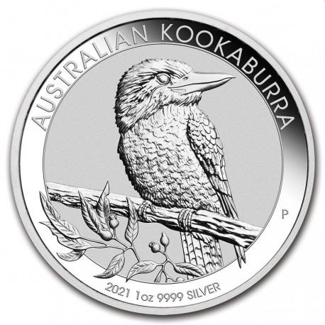 Avstralija 1 oz srebrnik Kookaburra 2021 (trezor)