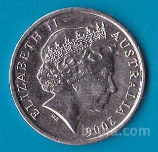 AVSTRALIJA - 10 cents 34 različnih kovancev