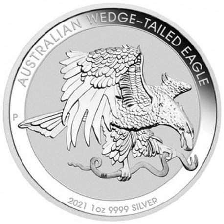 Avstralija srebrnik Wedge Tailed Eagle 1 oz 2021 (trezor)