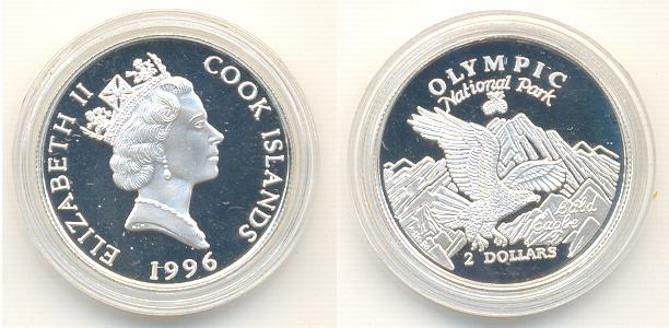 Cook Islands - Cook Islands 2 dolarja 1996  srebrnik