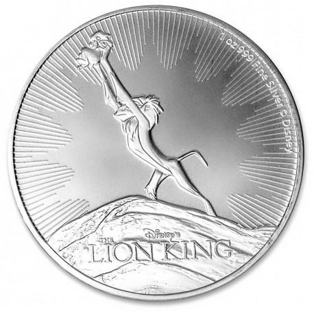 Niue 1 oz srebrnik DISNEY Lion King 2020 (trezor)