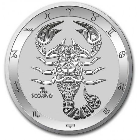 Tokelau 1 oz serija srebrnikov Astrološka znamenja 2021 (trezor)