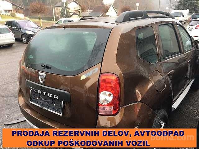 Dacia Duster 4x4 1.6 16V , letnik 2012, 11111 km, bencin