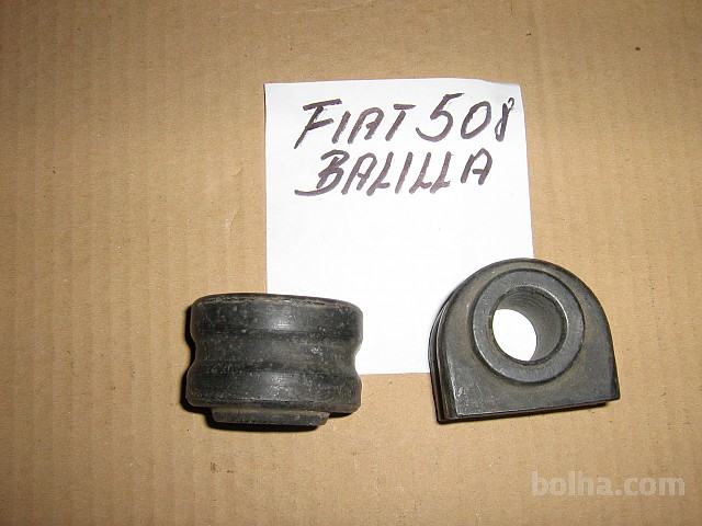 FIAT BALILLA 508 - gumi nosilec motorja - blažilec