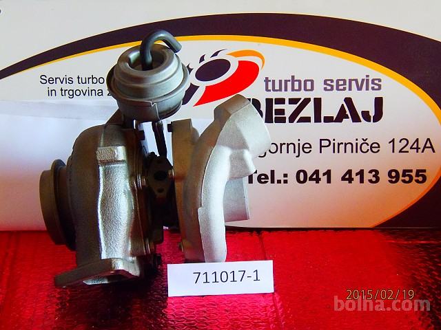 TURBINA, turbo polnilnik  MERCEDES 320 CDI #711017-0001