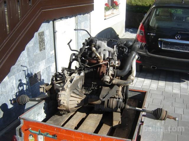 VW Transporter, l 2007, 1.9 diesel, tip motorja AXC