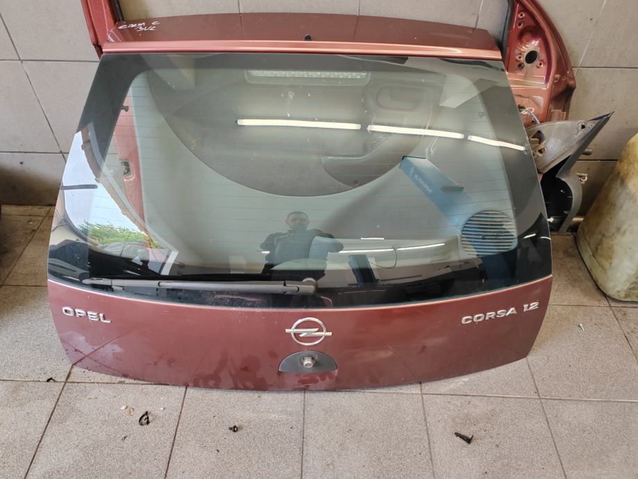 Opel corsa c 01-06 pokrov prtljaznika hauba steklo vrata