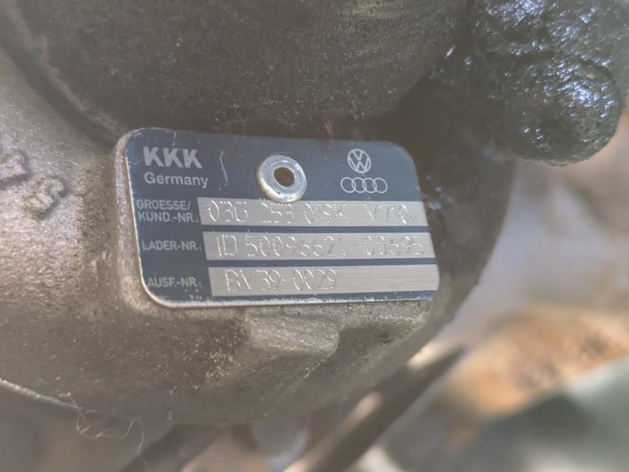Vw Golf 5 1.9 TDi turbo turbina 03g253019k