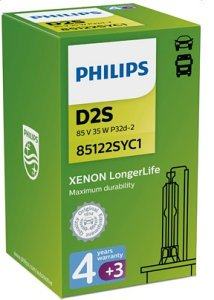 Xenon žarnica D2S Philips LongerLife 4300K - PH85122SYC1