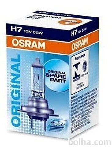Ampoule Osram H7 12V 55W Blanche Type PX26d - NEUVE Pour Voiture, Moto, Scooter - Garantie 2 Ans