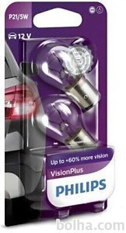 Žarnica P21/5W VisionPlus Philips - PH12499VPB2 (2 kosa)