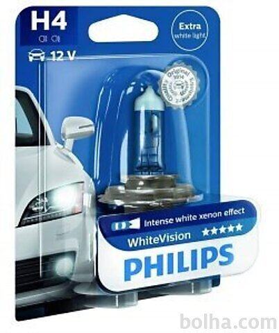 Žarnica Philips H4 WhiteVision - PH12342WHVB1