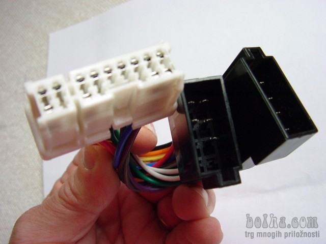 Radioadapter kabel ISO/Euro - Nissan / Clarion