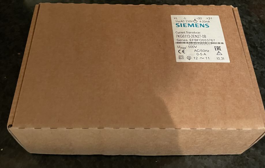 Siemens Current Transducer 7KG61132EN270B