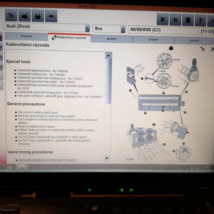 DELPHI TESTER AVTODIAGNOZA IN RAČUNALNIK