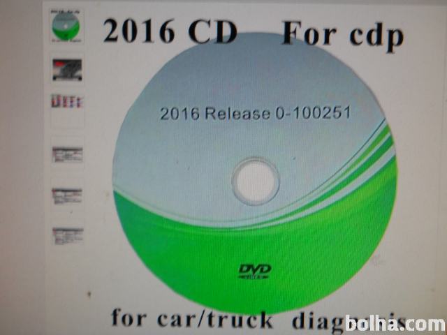 NAJNOVELŠI CD 2016 OBD2 TESTER AVTODIAGNOSTIKA