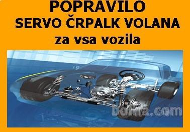 POPRAVILO SERVO ČRPALKE VOLANA P407