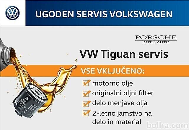 VW servis: menjava olja Tiguan 2.0 TDI 4Motion  (20001)