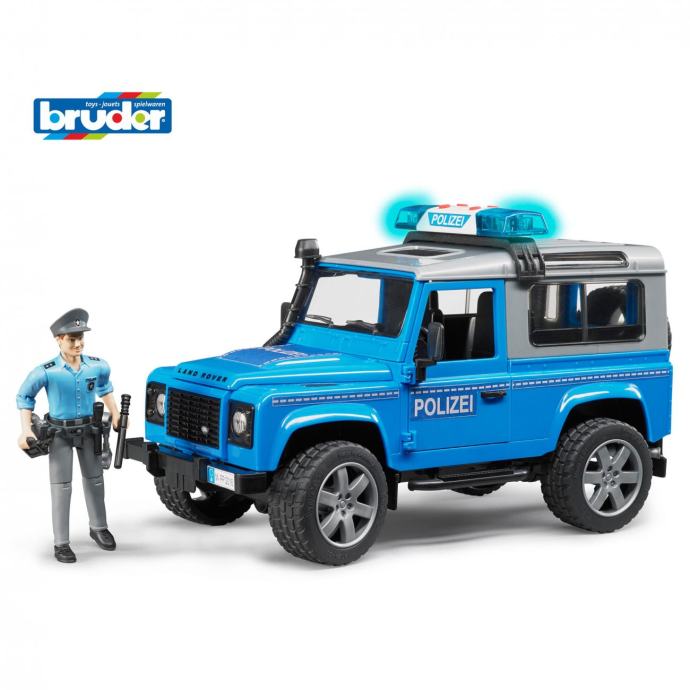 Jeep Wrangler - policijski džip 025970 BRUDER