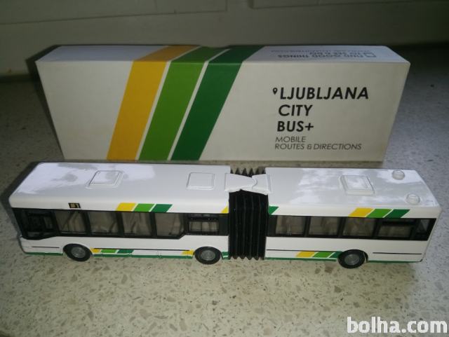 Model mestnega avtobusa Ljubljana