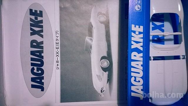 Maquette Gunze Sangyo - Jaguar XK-E Au 1:24 - En Boîte, Occasion