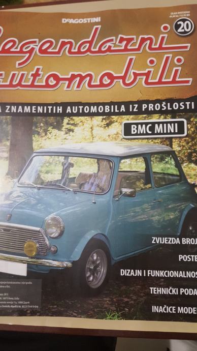 Časopis De Agostini Legendarni automobili br. 20