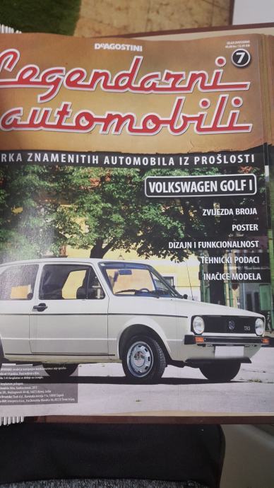 Časopis De Agostini Legendarni automobili br. 7