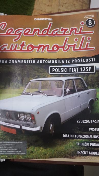 Časopis De Agostini Legendarni automobili br. 8