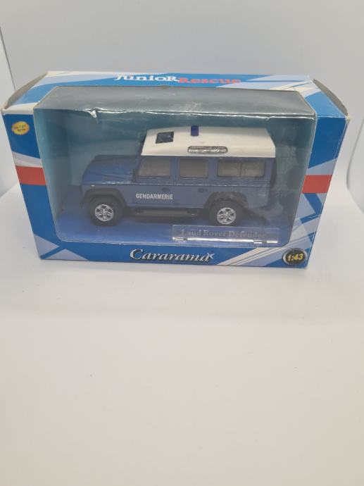 Land Rover Defender 1995 Bleu 1:43 Échelle Norev 845107