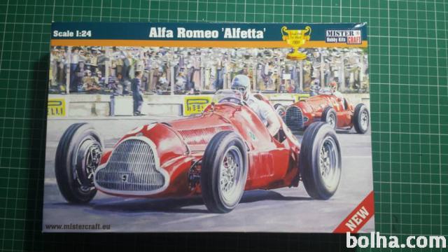 Maketa avtomobila Alfa Romeo Alfetta 1/24