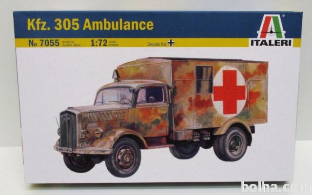 Maketa kamion Kfz. 305 Ambulance