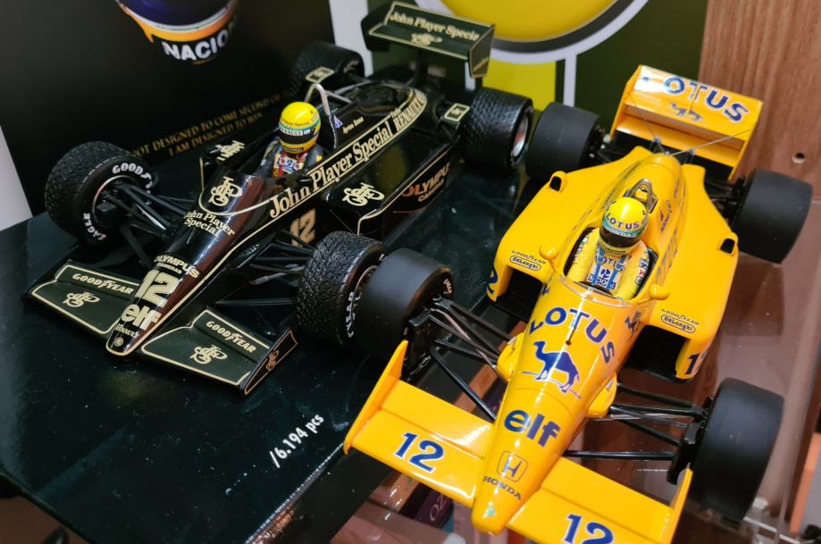 Modèle Réduit Altaya 1:8 Lotus Renault 97T 1985 Grand Prix Du Portugal - Neuf