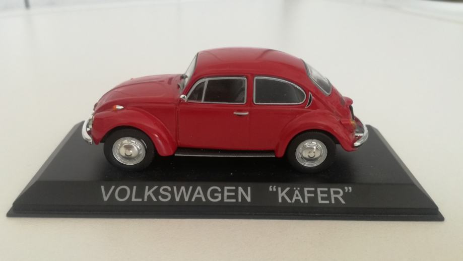 Kovinski model maketa avtomobil VW Buba 1/43 1:43