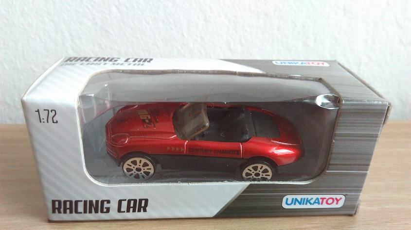 Model maketa Racing car/ Dirkalni avtomobil 1:72