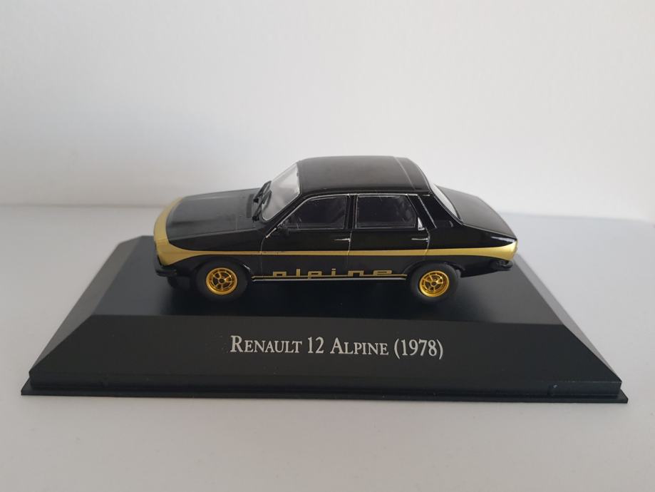 Renault 12 alpine  1:43