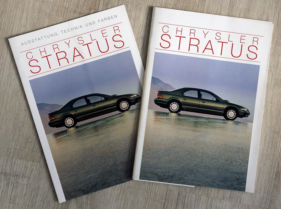 Chrysler Stratus brošura prospekt